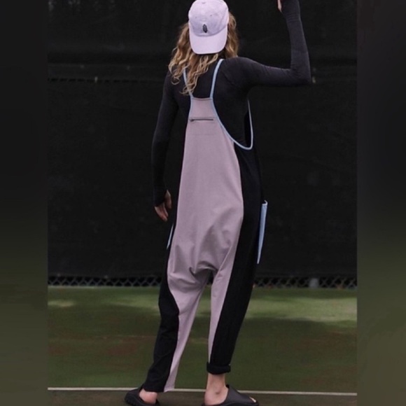 NWT. Free people movement Hot Shot Onesie Raindrop Combo Size: L - Picture 7 of 7